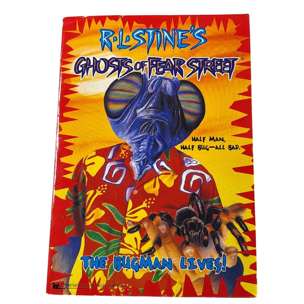 Ghosts of Fear Street 10 The Bugman Lives! by R.L Stine book 1996 Vtg